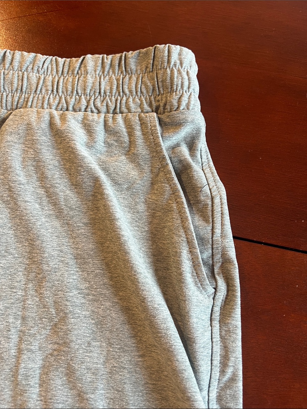 Athletic Works Buttercore Light Heather green Women's Athletic Shorts - Picture 4 of 10